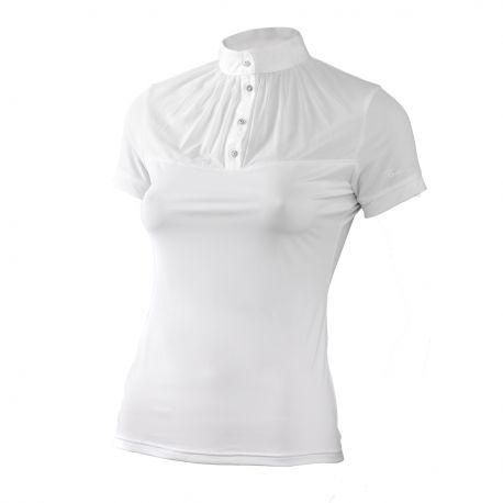 Polo donna con tulle